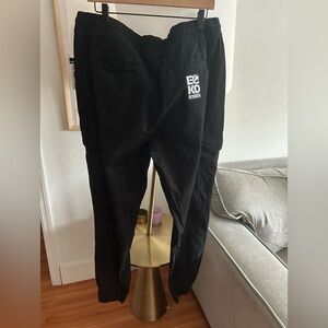 Ecko Unltd. Men's Black Trousers Skater Cargo Streetwear Grunge Jogger Size 2X